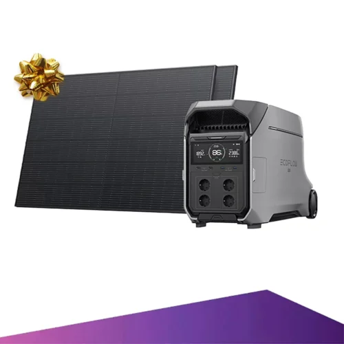 DELTA Pro 3 + Regalo Panel Solar Rígido Ecoflow 400W (2PCS)