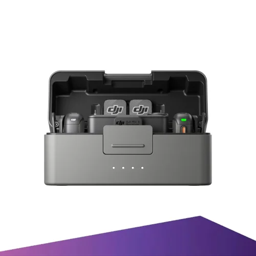 DJI Mic 3 (2 transmisores + 1 receptor + estuche de carga)